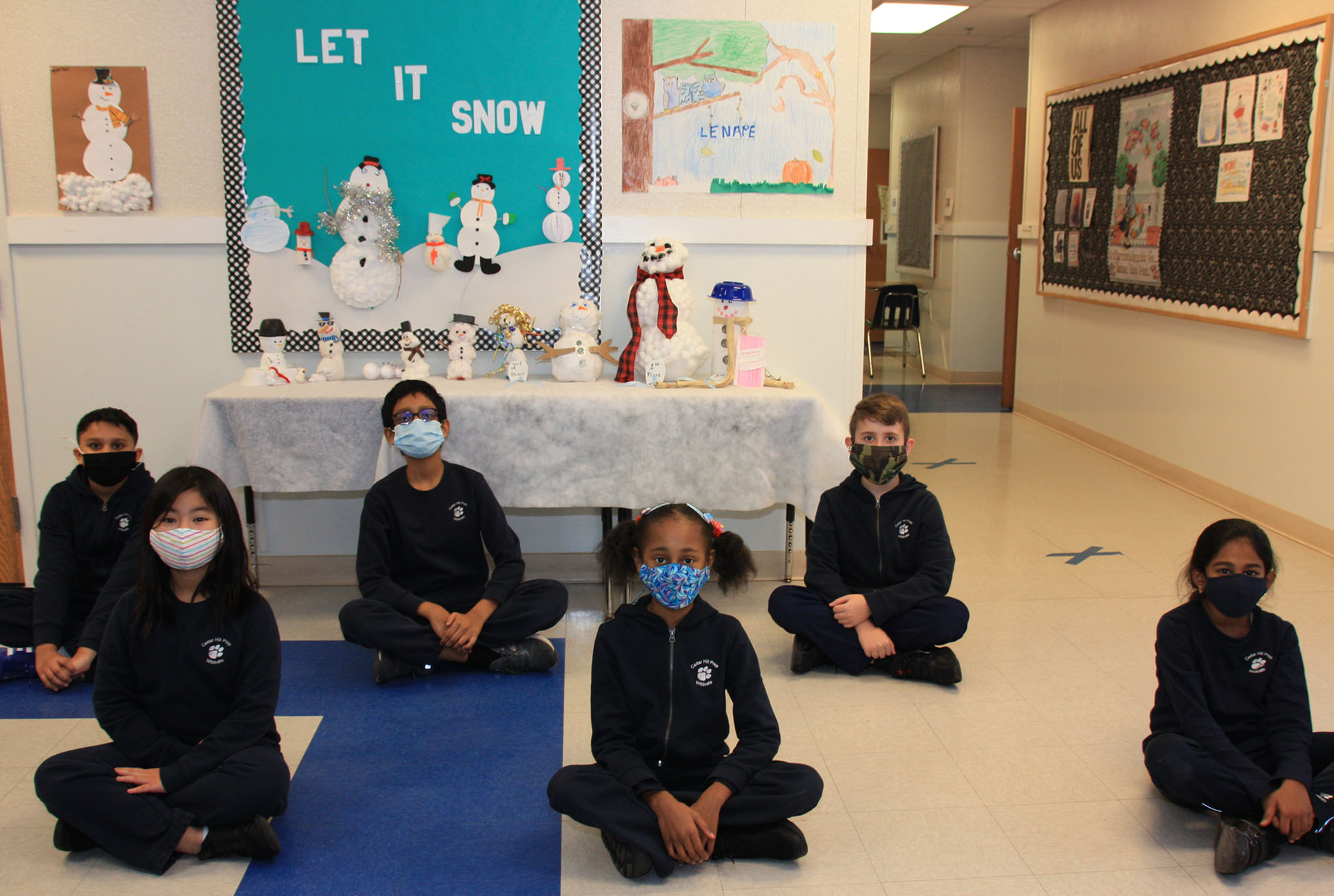 Grade 4 Snowman Competition 