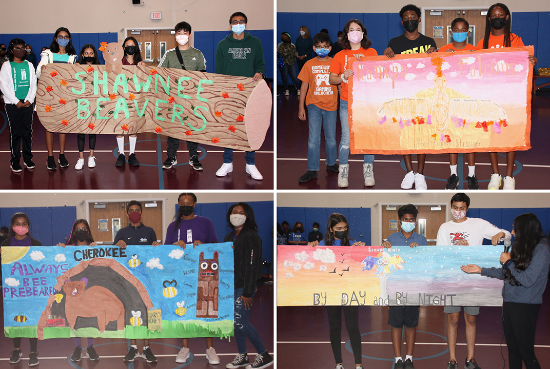 House System annual Banner, Song & Cheer contest
