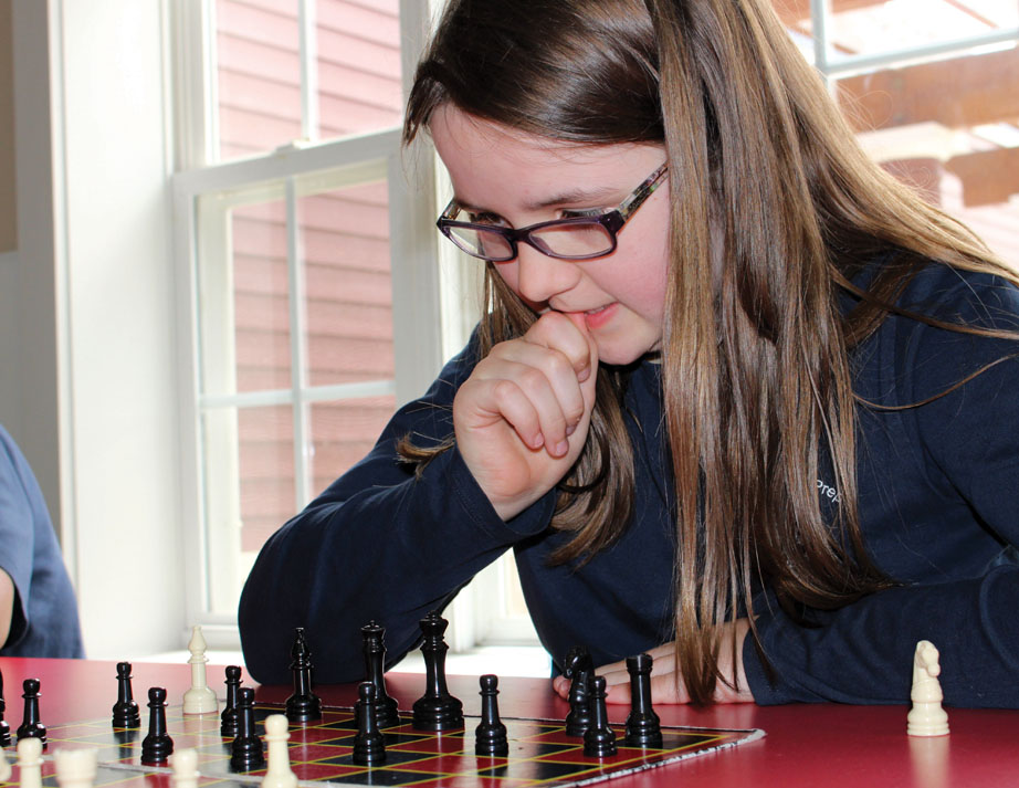 CHP Student playing Chess