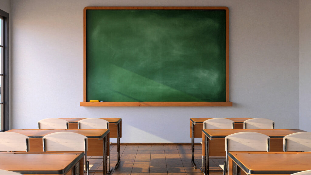 Empty Classroom